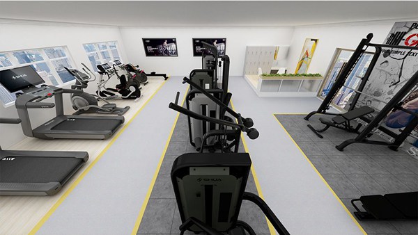 100平方健身房配置方案-广西开元体育健身器材有限公司