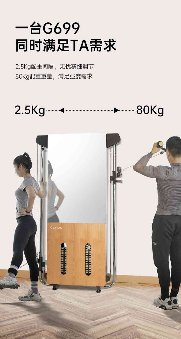 SH-G699 壁挂式拉绳训练器-广西开元体育健身器材有限公司